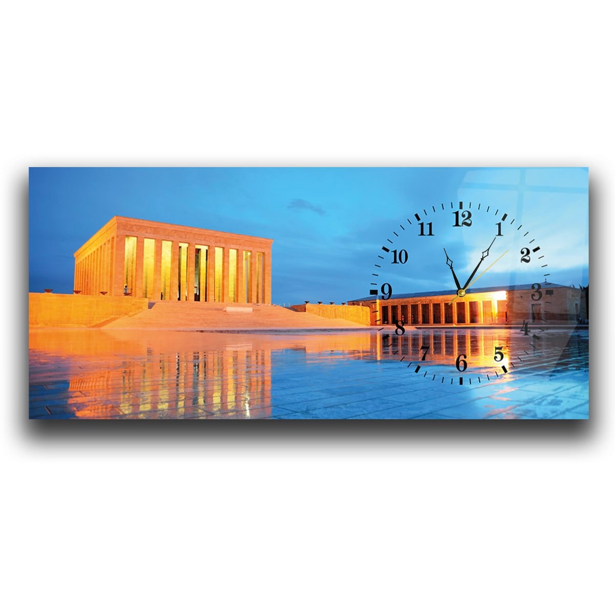 Anıtkabir Saatli Cam Tablo