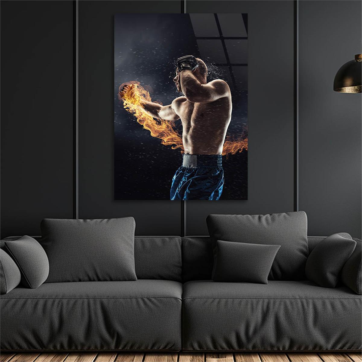 Tempered Glasss Wall Arts Art-Themed