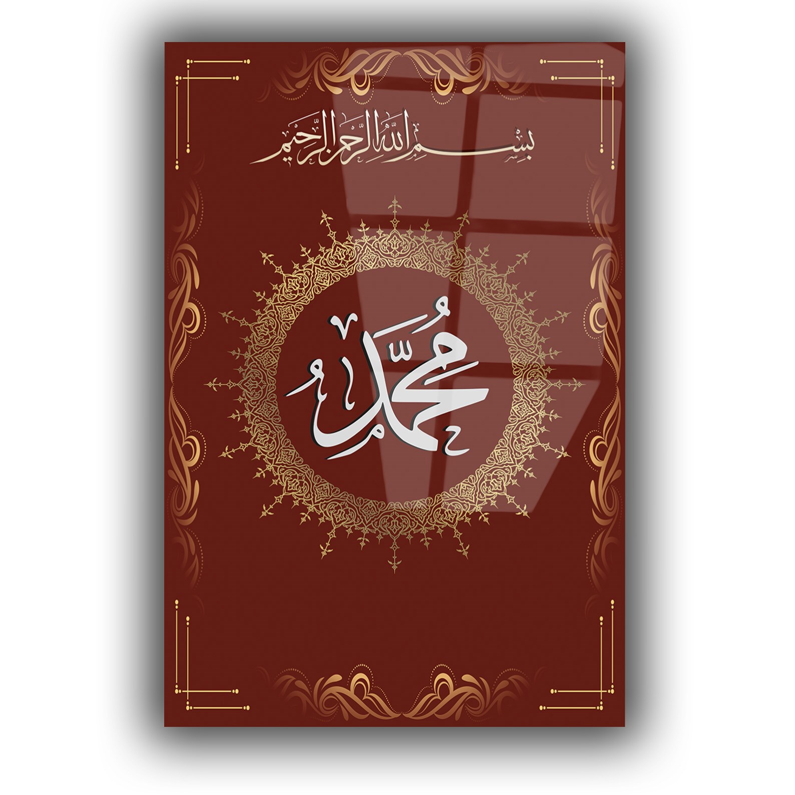لوح زجاجي ديني