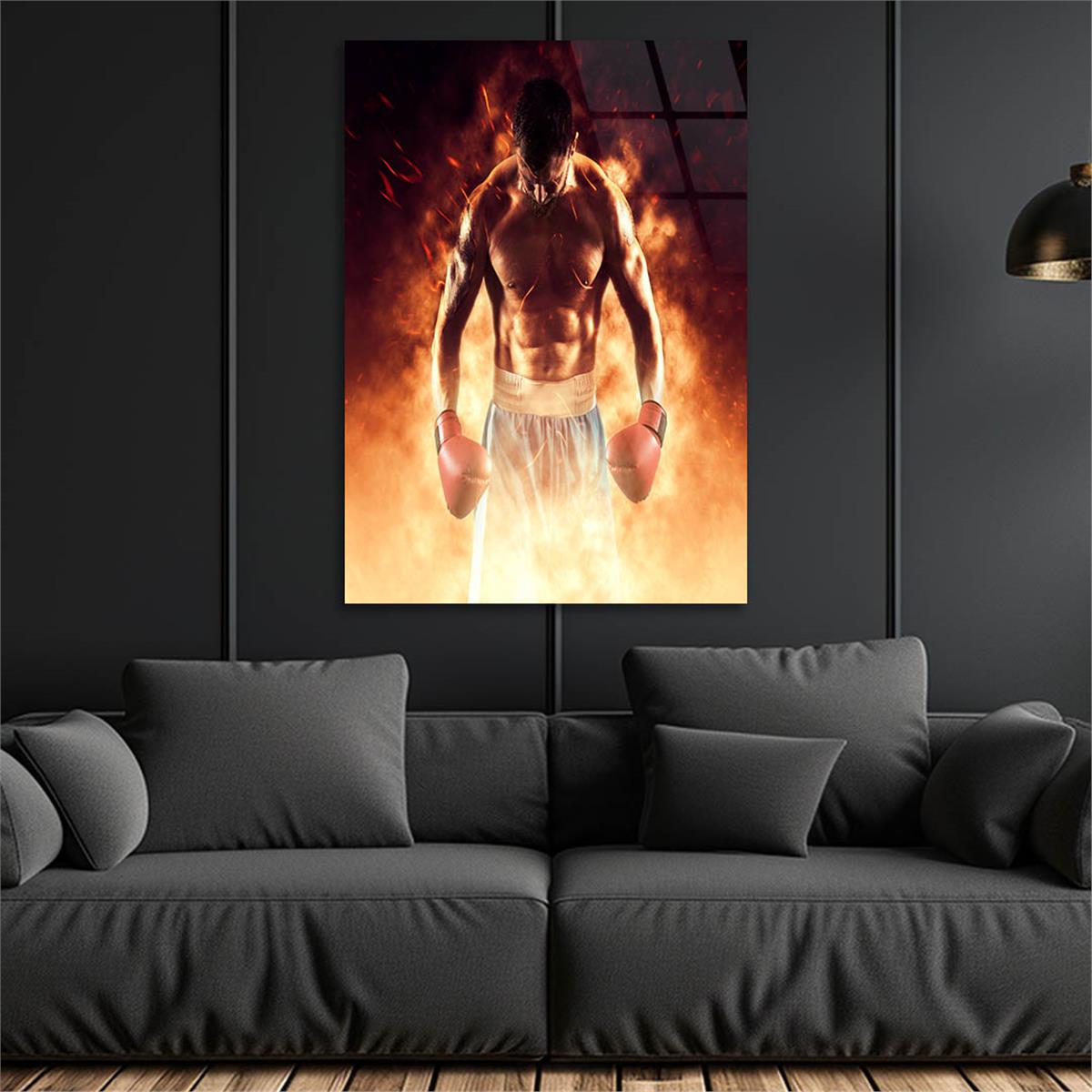 Tempered Glasss Wall Arts Art-Themed