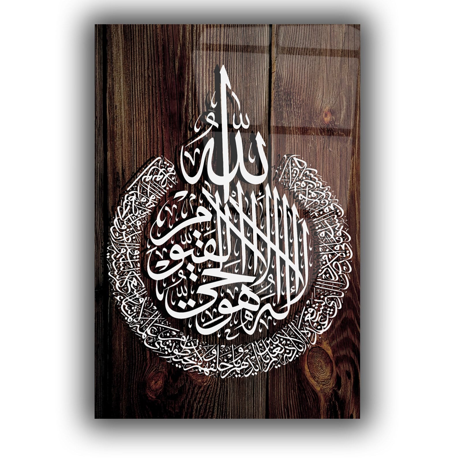 لوح زجاجي ديني