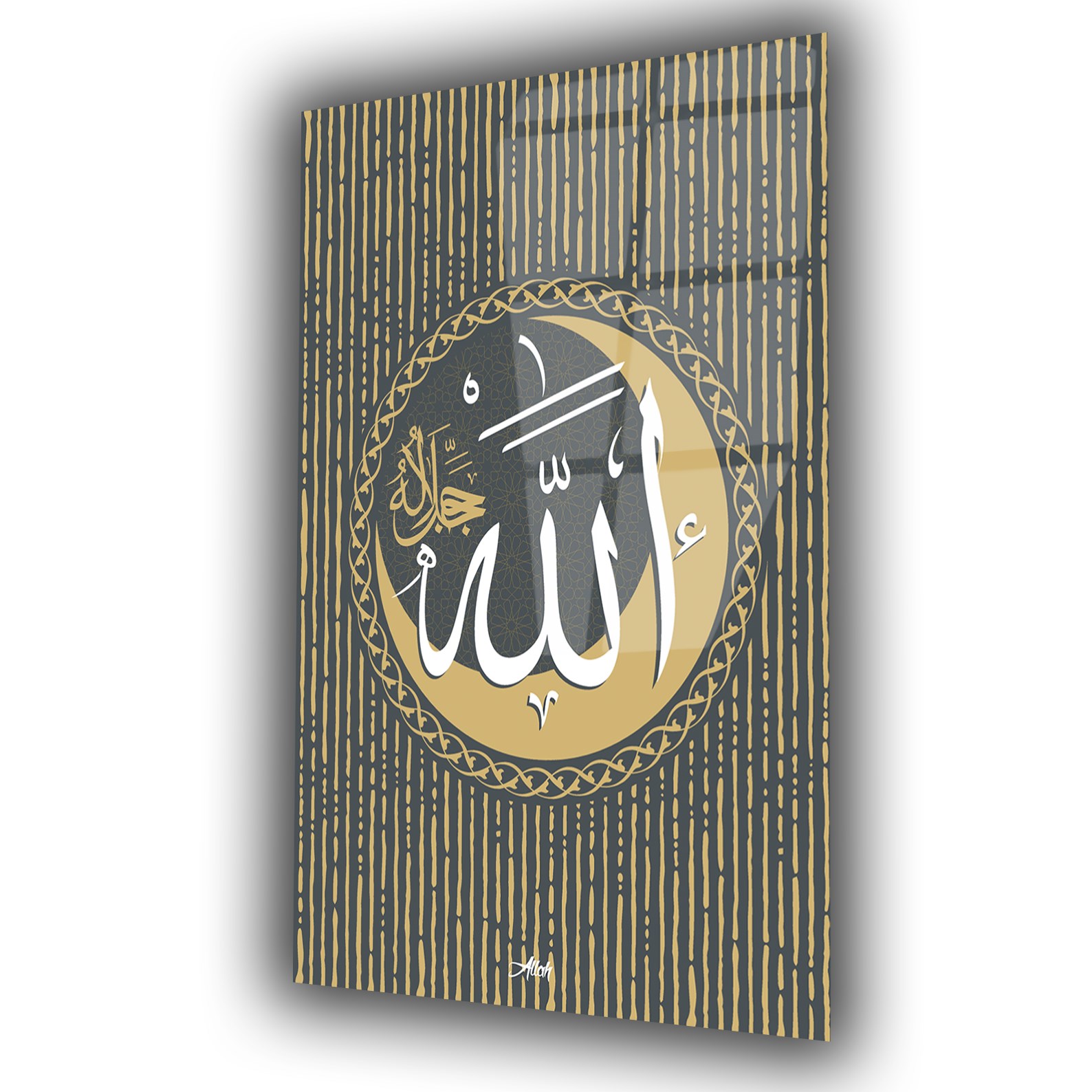 لوح زجاجي ديني