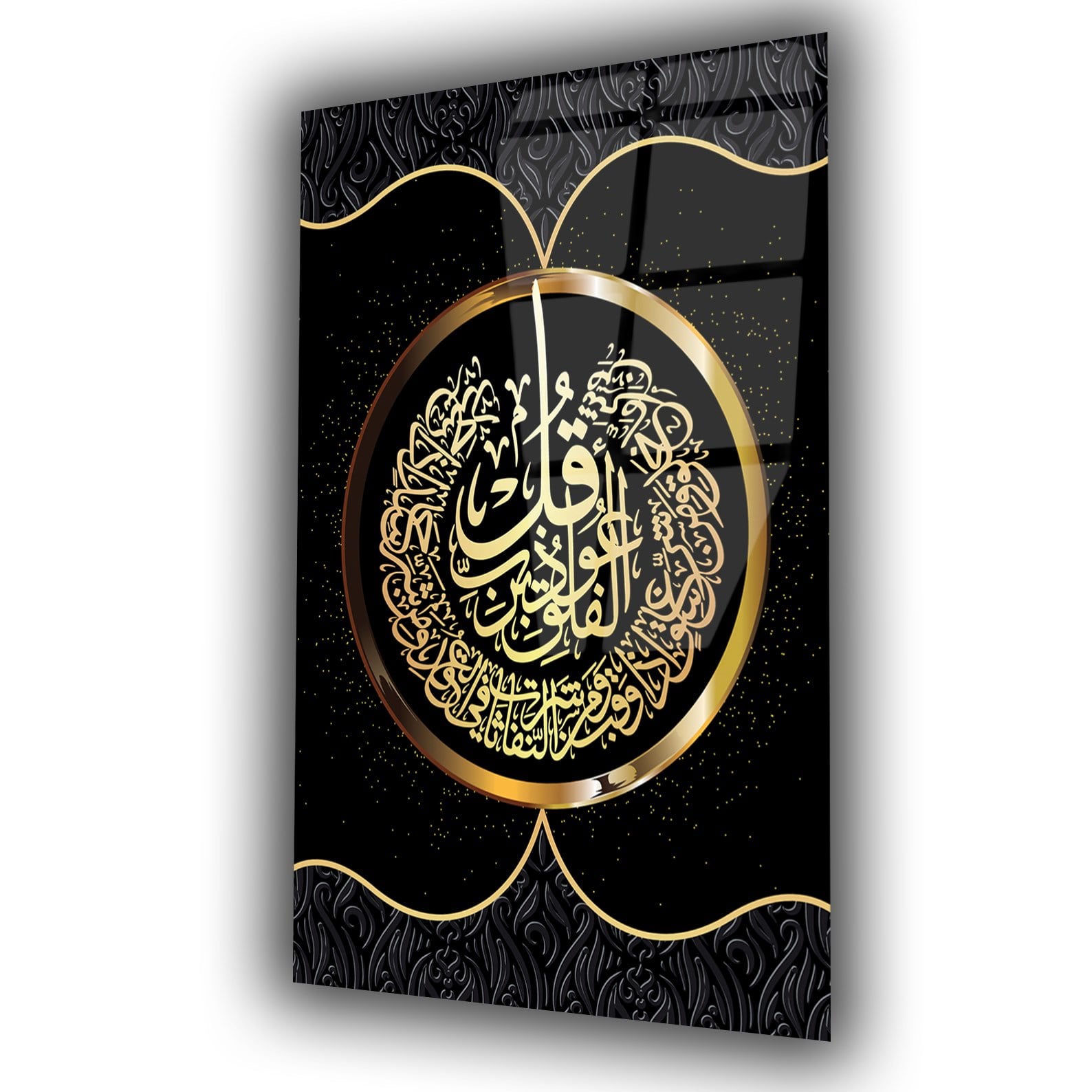 لوح زجاجي ديني