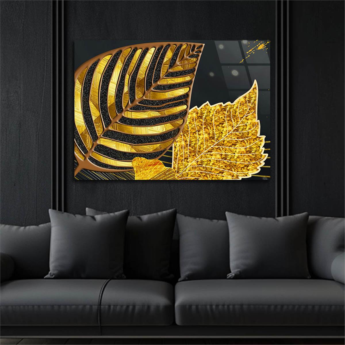Horizontal Art-Themed Tempered Glass Wall Art 367