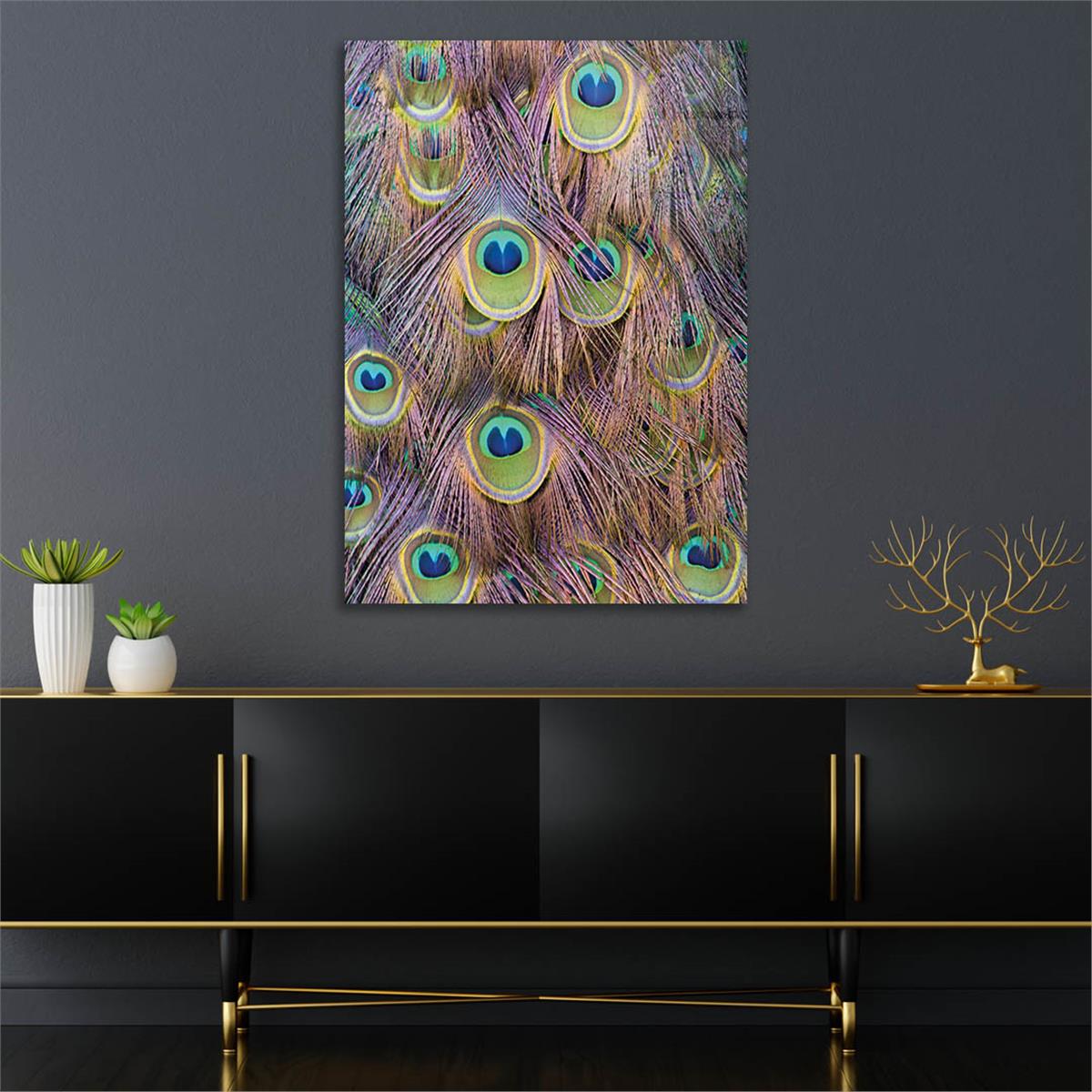 Vertical Tempered Glasss Wall Arts Natured-Themed166
