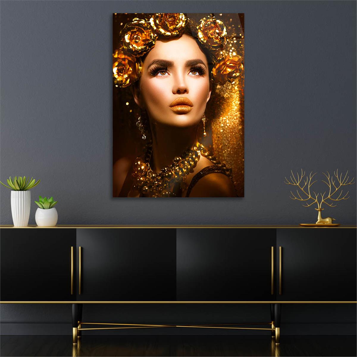 Tempered Glasss Wall Arts Art-Themed