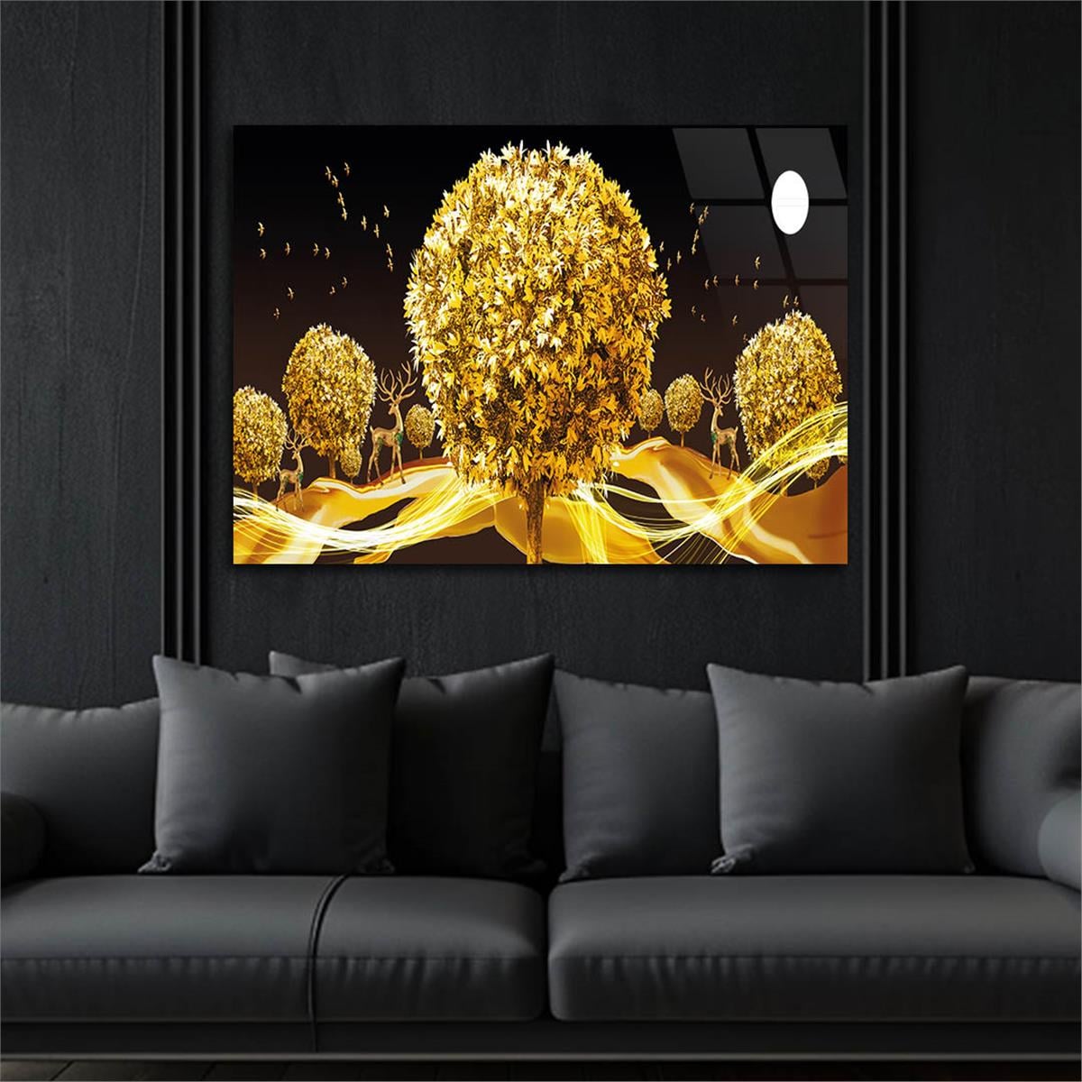 Tempered Glasss Wall Arts Art-Themed
