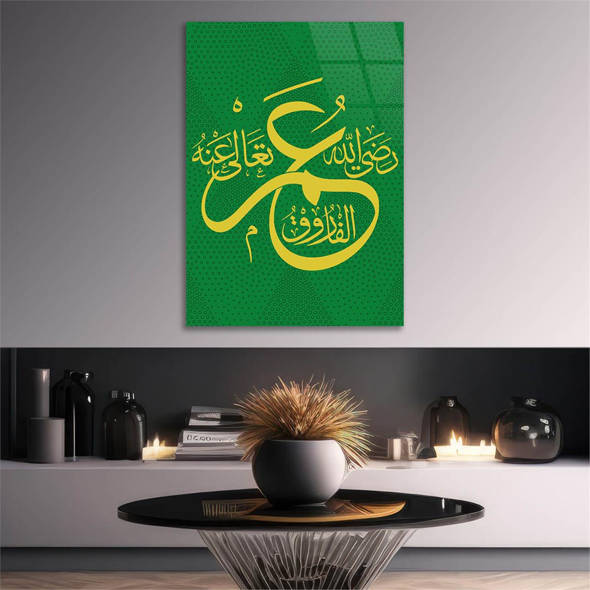 Religiöses Thema auf bedrucktem Glas