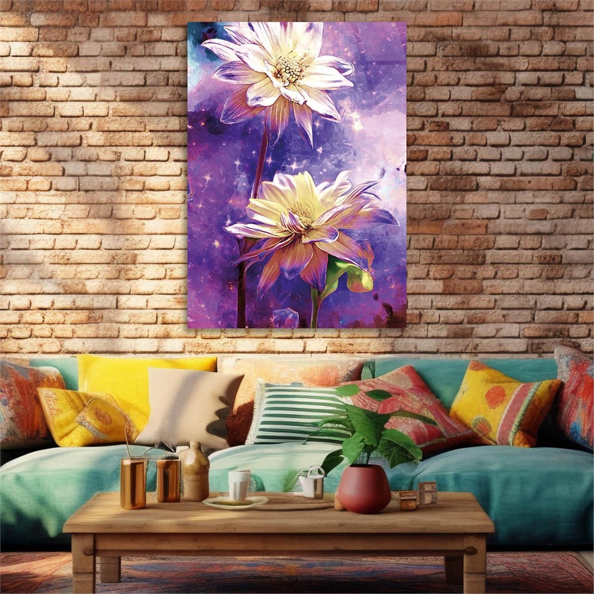 Tempered Glasss Wall Arts Art-Themed