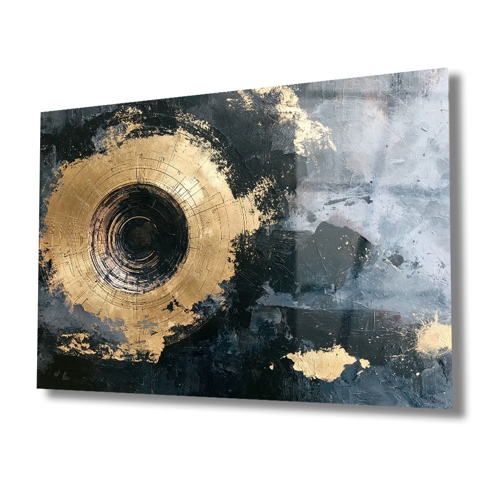 Kunst Thema auf bedrucktem Glas 574