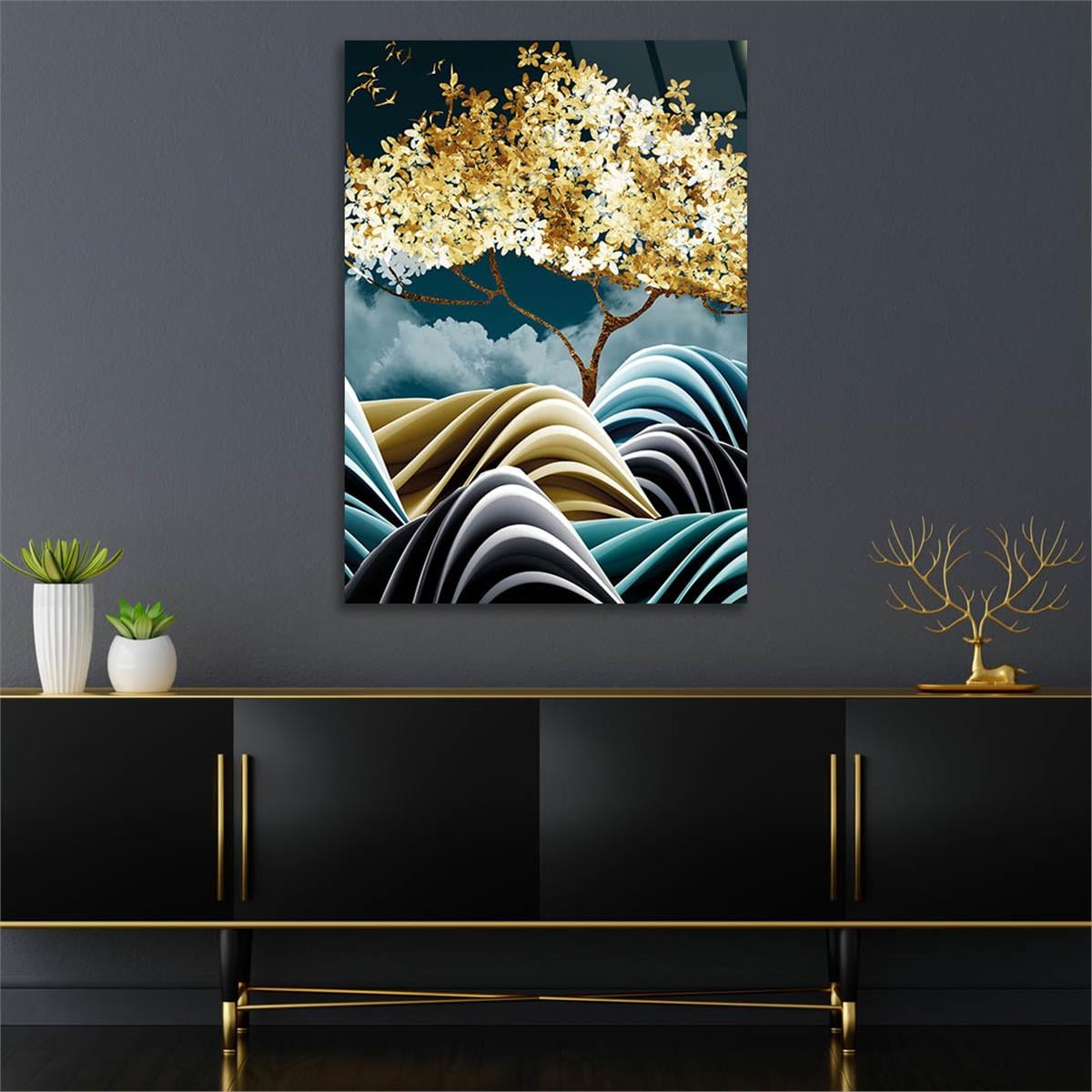 Tempered Glasss Wall Arts Art-Themed