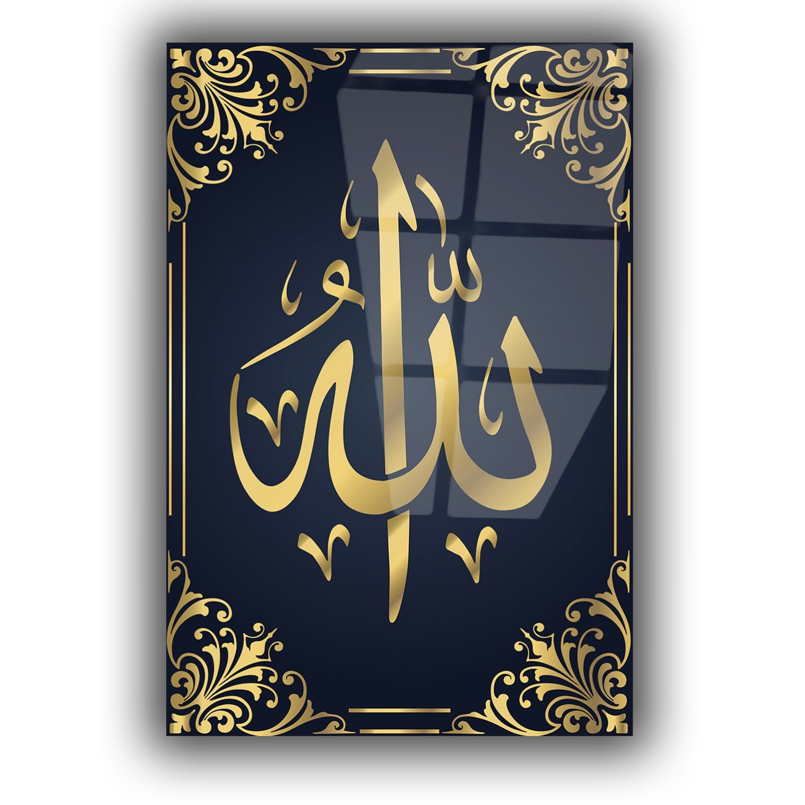لوح زجاجي ديني
