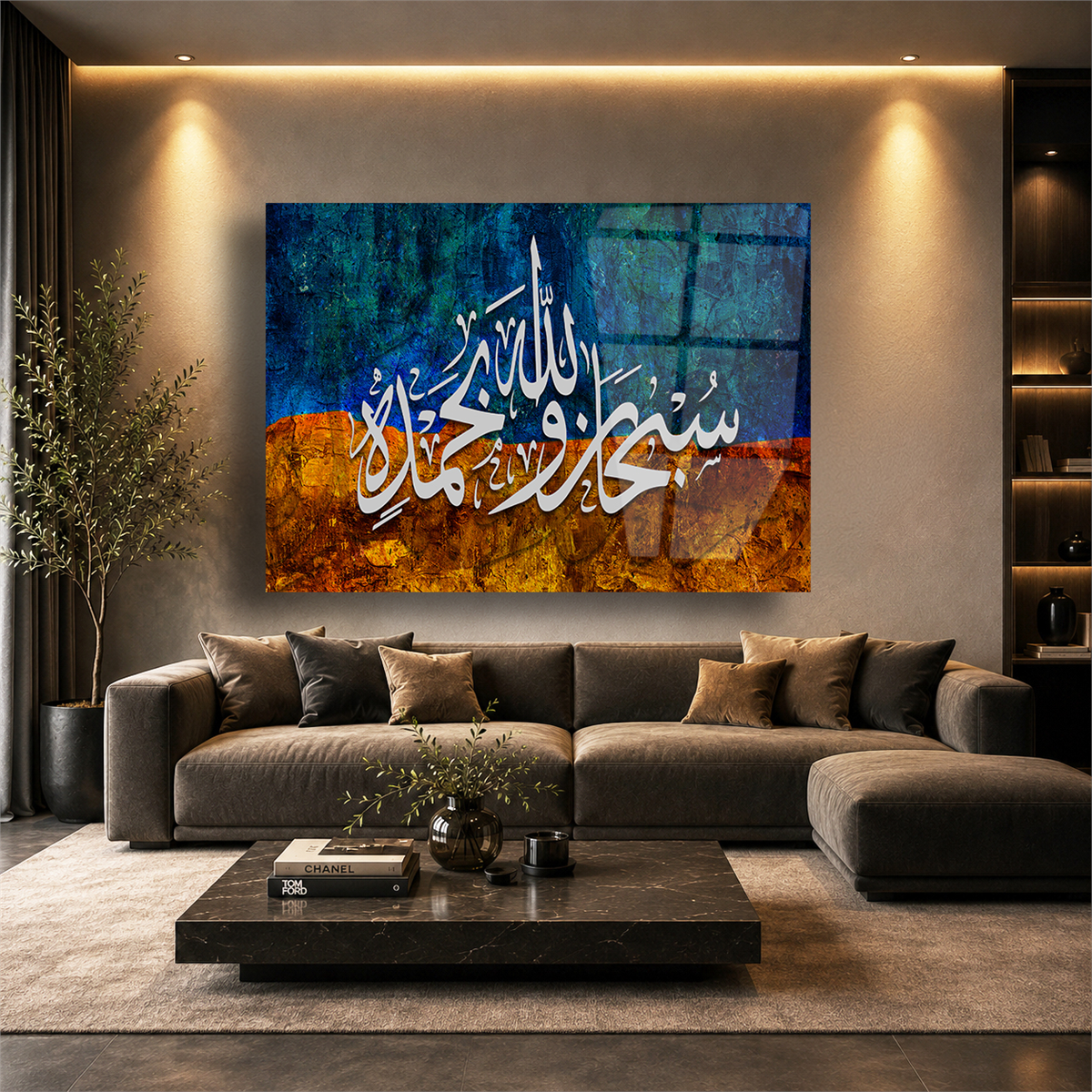 لوح زجاجي ديني