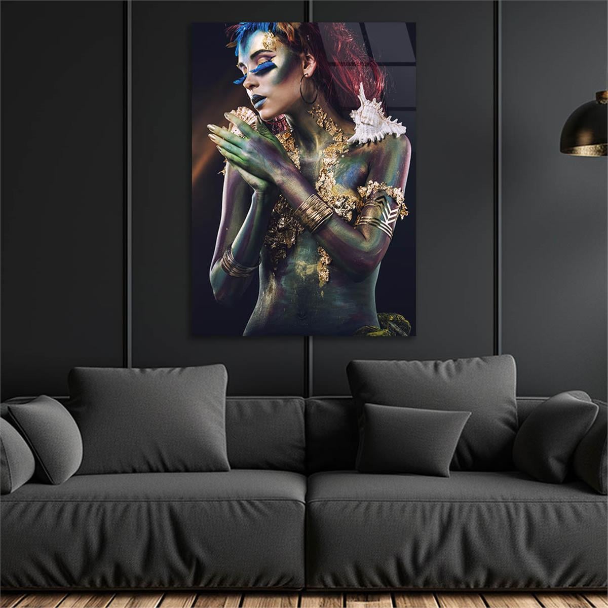 Tempered Glasss Wall Arts Art-Themed