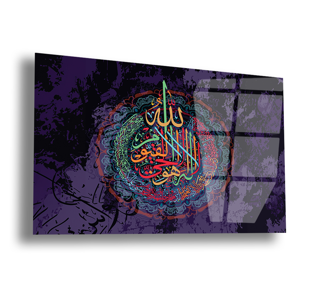 لوح زجاجي ديني