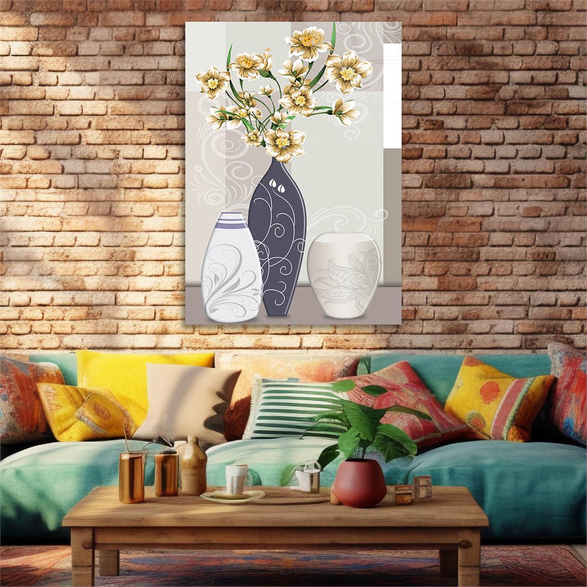 Kunst Thema auf bedrucktem Glas