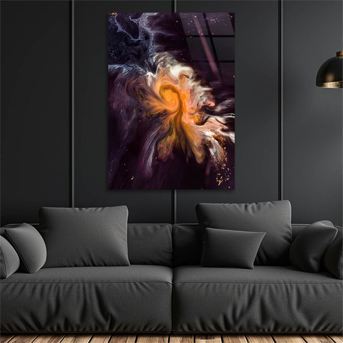 Tempered Glasss Wall Arts Art-Themed
