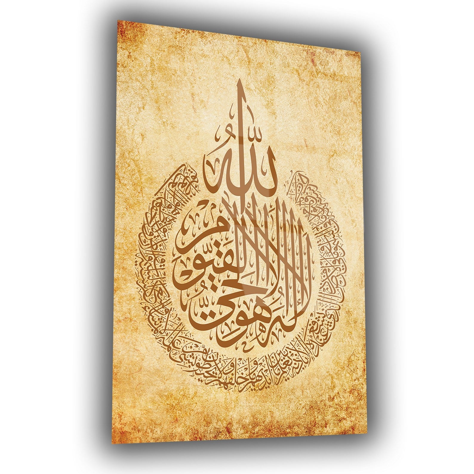 لوح زجاجي ديني