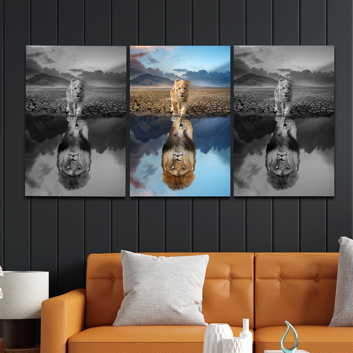 SANAT TEMALI CAM TABLO SETİ