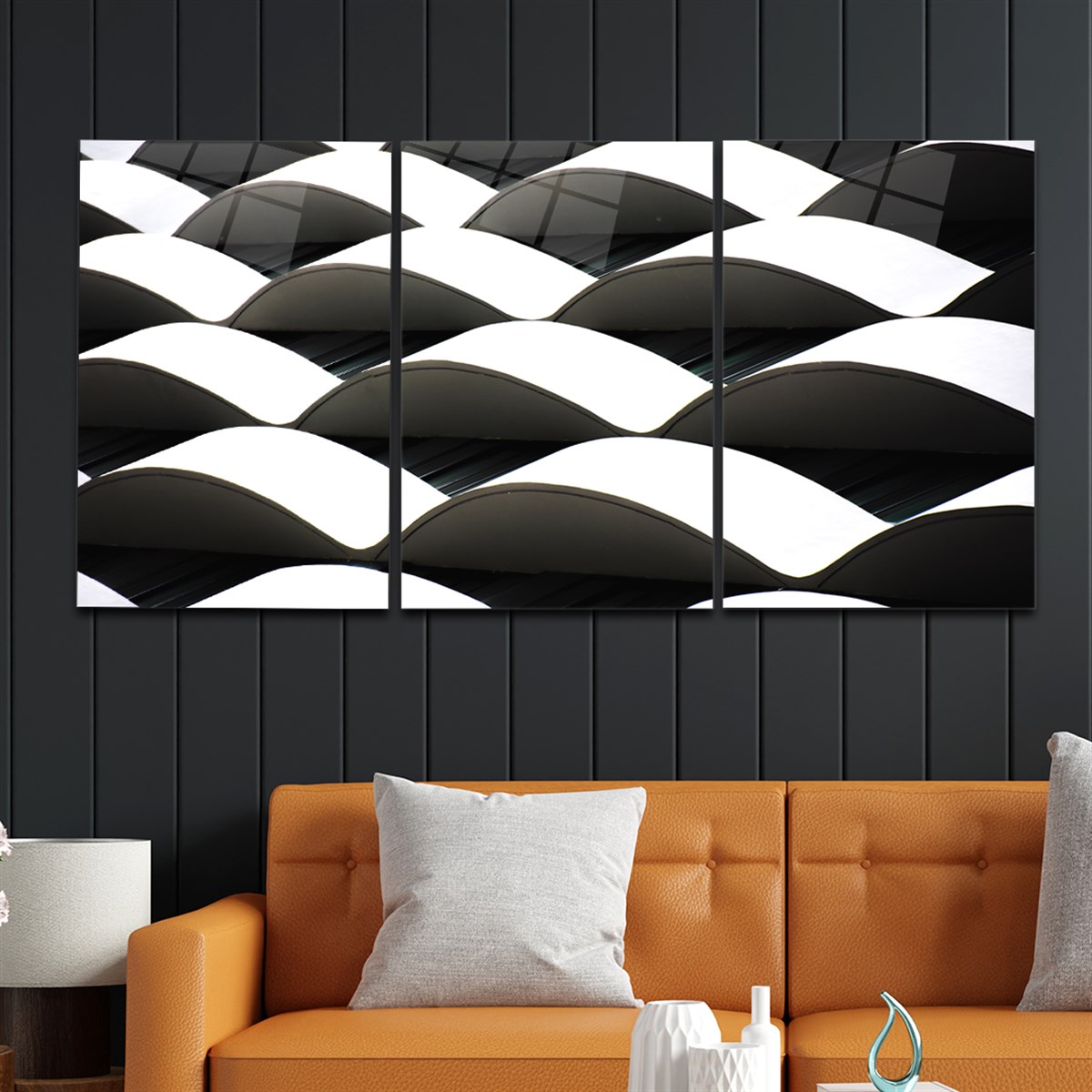 SANAT TEMALI CAM TABLO SETİ