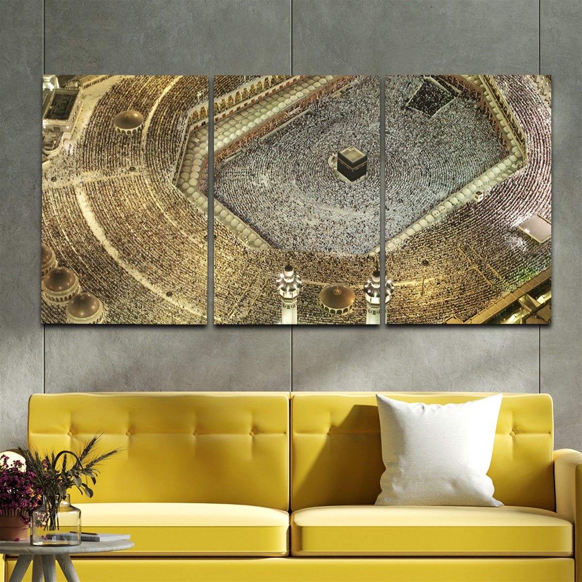 SANAT TEMALI CAM TABLO SETİ