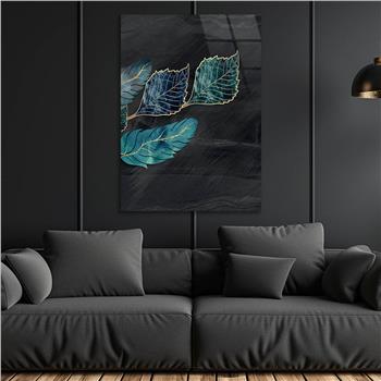 Vertical Tempered Glasss Wall Arts Art-Themed230