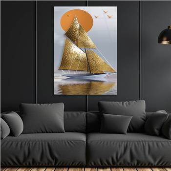 Vertical Tempered Glasss Wall Arts Art-Themed 294