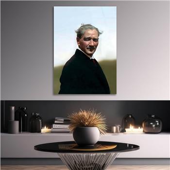 MUSTAFA KEMAL ATATÜRK Tempered Glasss Wall Art