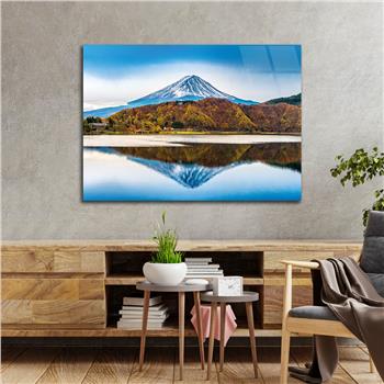 Horizontal Natured-Themed Tempered Glass Wall Art 280