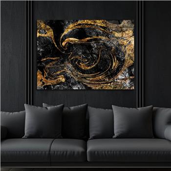 Horizontal Art-Themed Tempered Glass Wall Art 304