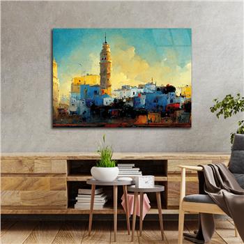 Horizontal Art-Themed Tempered Glass Wall Art 273