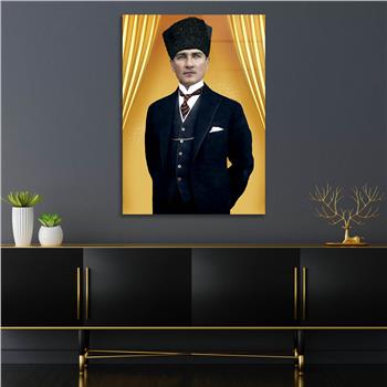 MUSTAFA KEMAL ATATÜRK Tempered Glasss Wall Art