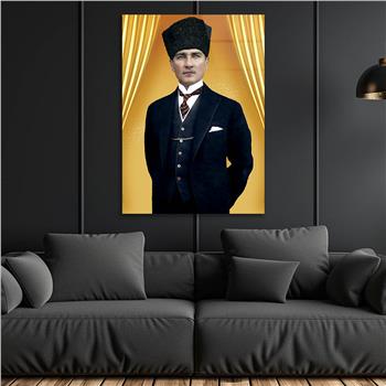 MUSTAFA KEMAL ATATÜRK Tempered Glasss Wall Art