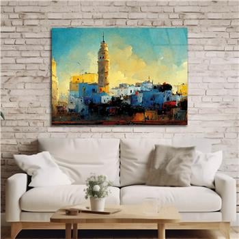 Horizontal Art-Themed Tempered Glass Wall Art 273