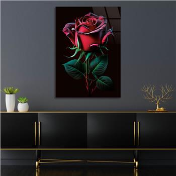 Vertical Tempered Glasss Wall Arts Natured-Themed157