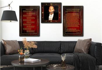 Vatan Temalı Saatli Set 059