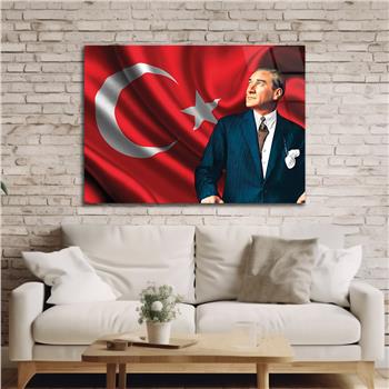 Horizontal National-Themed Tempered Glass Wall Art 84