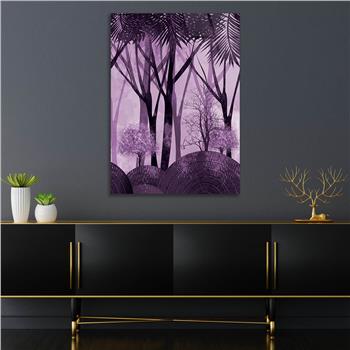 Vertical Tempered Glasss Wall Arts Art-Themed272