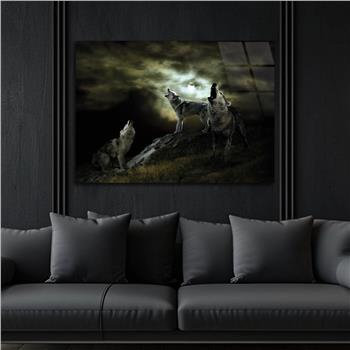 Tempered Glasss Wall Arts Natured-Themed
