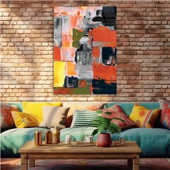 Vertical Tempered Glasss Wall Arts Art-Themed234