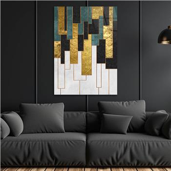 Vertical Tempered Glasss Wall Arts Art-Themed 296