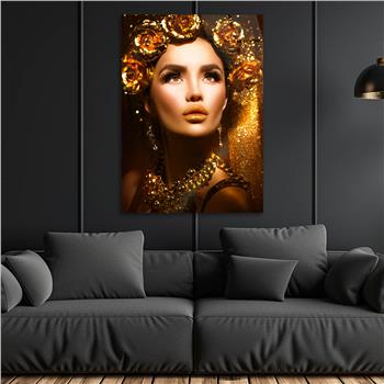Kunst Thema auf bedrucktem Glas