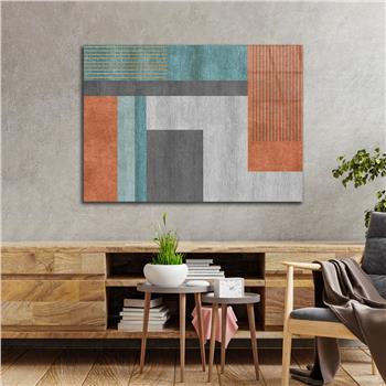 Horizontal Art-Themed Tempered Glass Wall Art 243