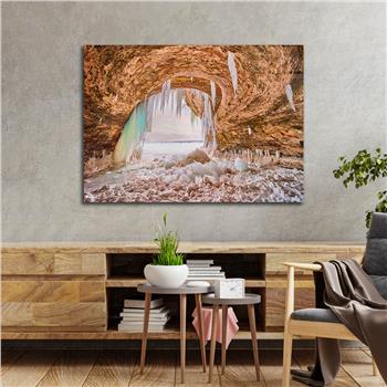 Horizontal Natured-Themed Tempered Glass Wall Art 256