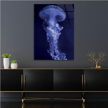 Vertical Tempered Glasss Wall Arts Natured-Themed217