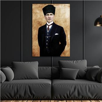 MUSTAFA KEMAL ATATÜRK Tempered Glasss Wall Art