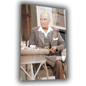 Dikey VatanTemalı Cam Tablo 144
