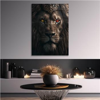 Dikey Doğa Temalı Cam Tablo 336