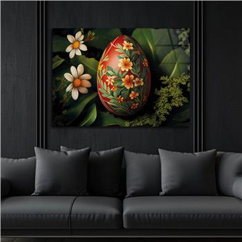 Horizontal Natured-Themed Tempered Glass Wall Art 294