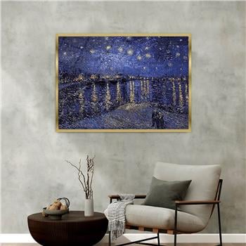 Aluminum-Framed Art-Themed Tempered Glass Wall Art 153